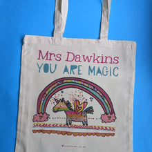 Load image into Gallery viewer, Personalised Magic Teacher Bag
