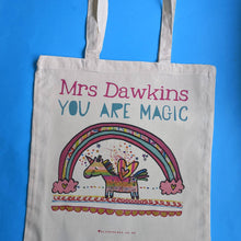 Load image into Gallery viewer, Personalised Magic Teacher Bag