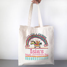 Load image into Gallery viewer, Personalised Magic Unicorn Bag