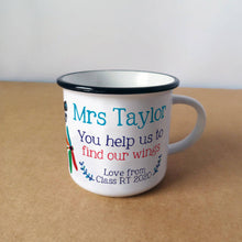 Load image into Gallery viewer, Personalised Mummy You Help Me To Find My Wings Mug