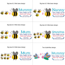 Load image into Gallery viewer, Personalised Mummy You Help Me To Find My Wings Mug
