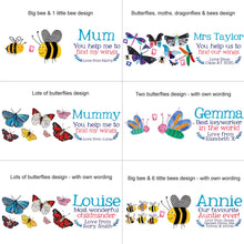 Load image into Gallery viewer, Personalised Mummy You Help Me To Find My Wings Mug
