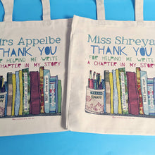 Load image into Gallery viewer, Personalised My Teacher's Chapter Bag