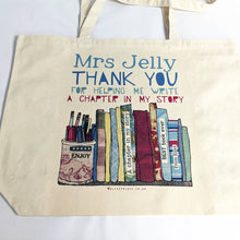 Load image into Gallery viewer, Personalised My Teacher&#39;s Chapter Bag
