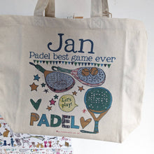 Load image into Gallery viewer, Personalised Padel Tennis Kit Bag