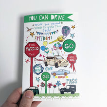 Load image into Gallery viewer, Personalised 'Passed' Driving Test Card