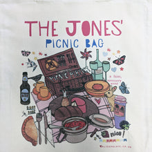 Load image into Gallery viewer, Personalised Picnic Bag