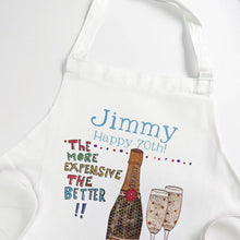 Load image into Gallery viewer, Personalised Prosecco Apron