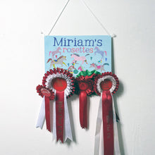 Load image into Gallery viewer, Personalised Rosette Holder