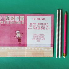 Load image into Gallery viewer, Personalised Royal Birthday Card