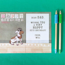 Load image into Gallery viewer, Personalised Royal Birthday Card