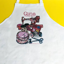 Load image into Gallery viewer, Personalised Sewing Apron