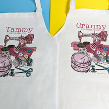 Load image into Gallery viewer, Personalised Sewing Apron