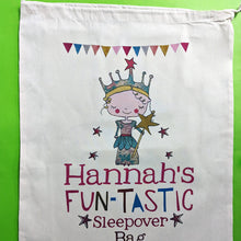 Load image into Gallery viewer, Personalised Sleepover Storage Bag