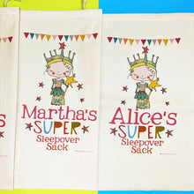Load image into Gallery viewer, Personalised Sleepover Storage Bag