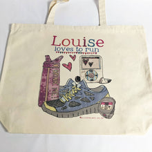 Load image into Gallery viewer, A personalised sports bag.