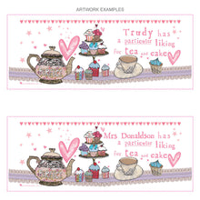 Load image into Gallery viewer, Personalised tea & cake mug