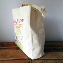 Load image into Gallery viewer, Personalised Teacher's Book Bag
