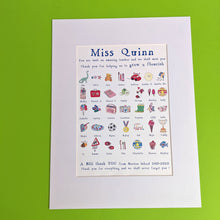 Load image into Gallery viewer, Personalised Teacher's Classroom Print