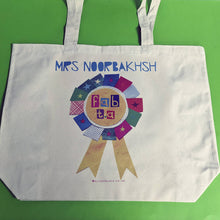 Load image into Gallery viewer, Personalised Teachers Special Award Rosette Bag