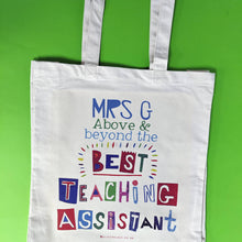 Load image into Gallery viewer, Personalised Teaching Assistant Bag (TA)