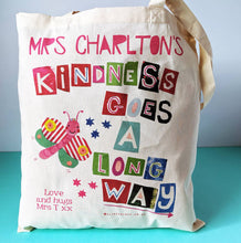 Load image into Gallery viewer, Personalised Teaching Kindness Bag