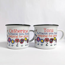 Load image into Gallery viewer, Personalised Thank You For Helping Me Grow Mug