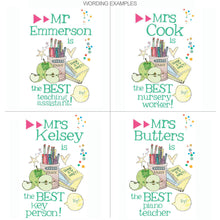 Load image into Gallery viewer, Personalised Thank You Teacher Card