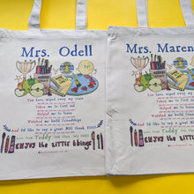 Load image into Gallery viewer, Personalised Thank You To My Teacher Bag