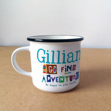 Load image into Gallery viewer, Personalised Travelling The World Gift Mug