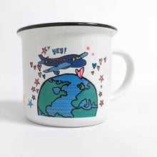 Load image into Gallery viewer, Personalised Travelling The World Gift Mug