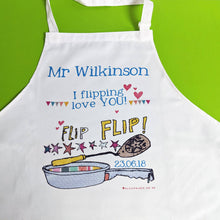 Load image into Gallery viewer, Personalised Utensil Love Aprons