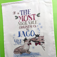 Load image into Gallery viewer, Personalised Woodland Christmas Sack