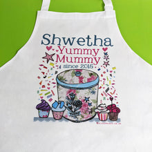 Load image into Gallery viewer, Personalised Yummy Mummy Apron