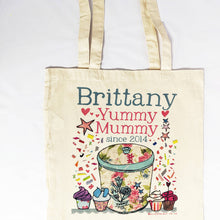 Load image into Gallery viewer, Personalised Yummy Mummy Bag