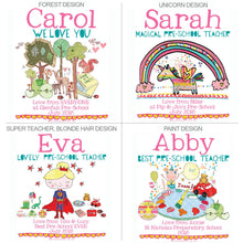 Load image into Gallery viewer, Personalised Pre School Teacher Bag