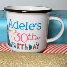 Load image into Gallery viewer, Personalised Birthday Milestone Mug
