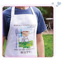 Load image into Gallery viewer, Personalised BBQ apron
