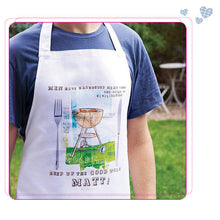 Load image into Gallery viewer, Personalised BBQ apron