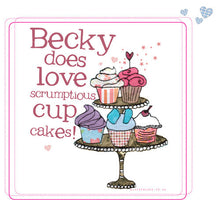 Load image into Gallery viewer, Personalised &#39;Scrumptious cupcakes&#39; Apron
