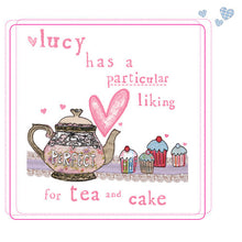 Load image into Gallery viewer, Personalised 'Tea and cake' Apron