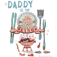 Load image into Gallery viewer, Personalised BBQ King apron