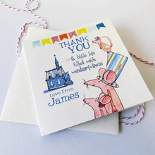 Load image into Gallery viewer, Personalised Christening Thankyou Cards