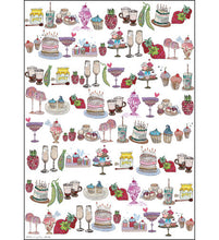 Load image into Gallery viewer, Recycled gift wrap - yummy things