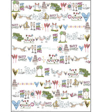 Load image into Gallery viewer, Recycled gift wrap - Happy couples