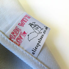 Load image into Gallery viewer, Personalised Mr And Mrs Love Hearts Apron