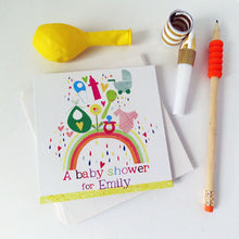 Load image into Gallery viewer, Personalised Baby Shower Invitations