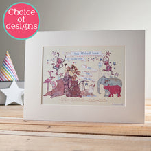 Load image into Gallery viewer, Personalised Baby's Firsts Print