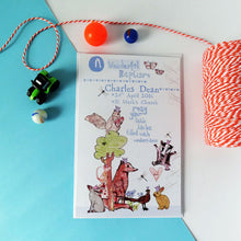 Load image into Gallery viewer, Personalised Christening Card