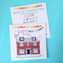 Load image into Gallery viewer, Personalised New Address Cards